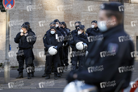 Coronademo in Düsseldorf