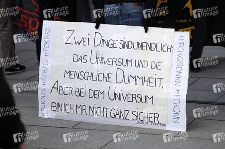 Kundgebung gegen Verschwörungstheorien und demokratiefeindliches Gedankengut in Görlitz