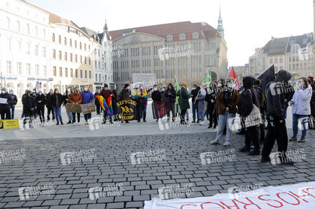 Kundgebung gegen Verschwörungstheorien und demokratiefeindliches Gedankengut in Görlitz