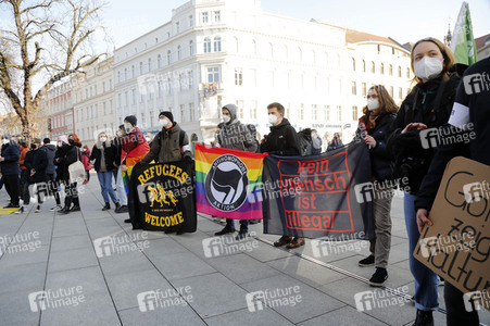 Kundgebung gegen Verschwörungstheorien und demokratiefeindliches Gedankengut in Görlitz