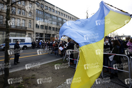 Großdemonstration gegen den Krieg in der Ukraine in Berlin