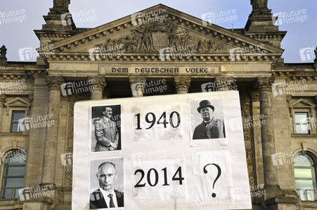 Großdemonstration gegen den Krieg in der Ukraine in Berlin