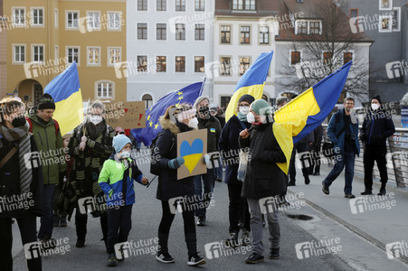 Soliaritätsaktion für die Ukraine in Görlitz