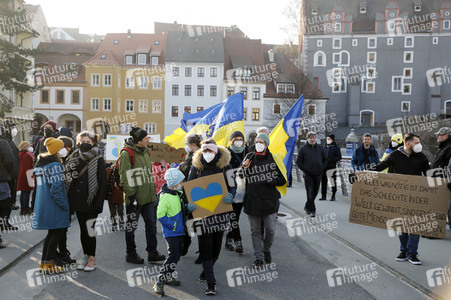 Soliaritätsaktion für die Ukraine in Görlitz