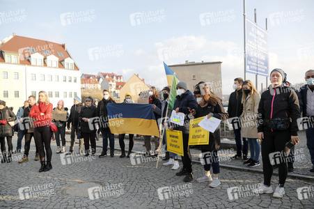 Soliaritätsaktion für die Ukraine in Görlitz