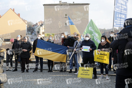 Soliaritätsaktion für die Ukraine in Görlitz
