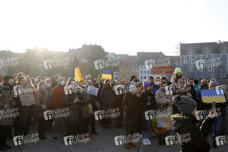 Soliaritätsaktion für die Ukraine in Görlitz
