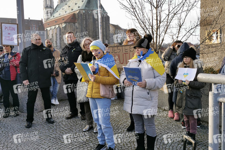 Soliaritätsaktion für die Ukraine in Görlitz