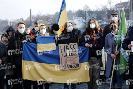 Soliaritätsaktion für die Ukraine in Görlitz