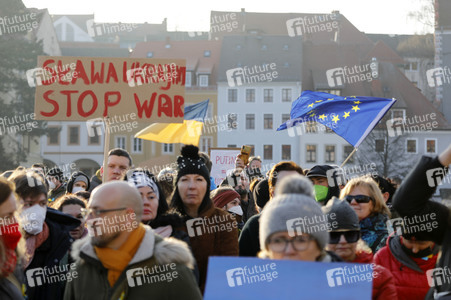 Soliaritätsaktion für die Ukraine in Görlitz