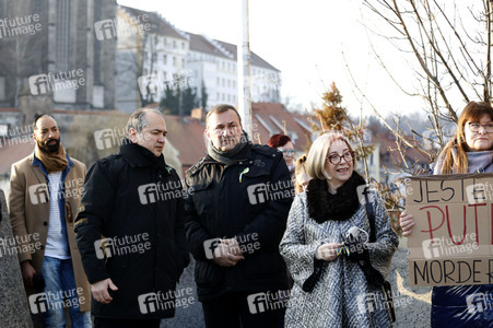 Soliaritätsaktion für die Ukraine in Görlitz