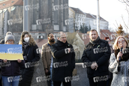 Soliaritätsaktion für die Ukraine in Görlitz