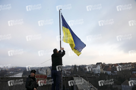 Soliaritätsaktion für die Ukraine in Görlitz