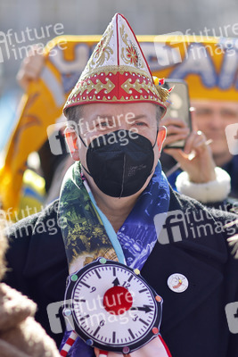 Demonstration gegen den Krieg in der Ukraine in Köln