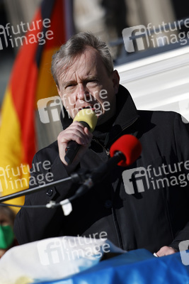 Demonstration gegen den Krieg in der Ukraine in Köln