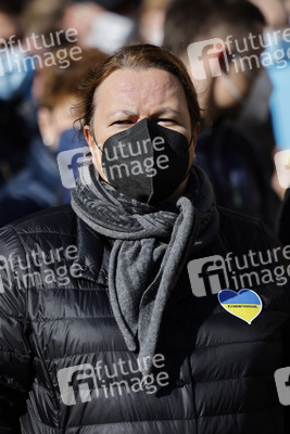 Demonstration gegen den Krieg in der Ukraine in Köln