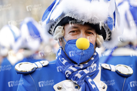 Friedensdemo am Rosenmontag in Köln