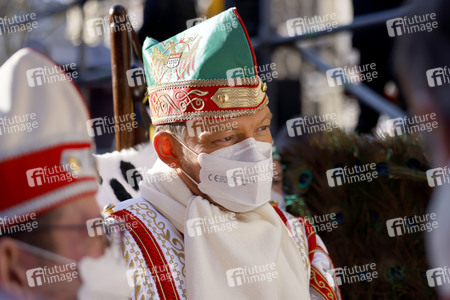 Friedensdemo am Rosenmontag in Köln
