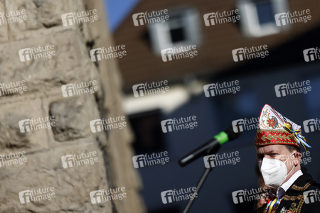 Friedensdemo am Rosenmontag in Köln