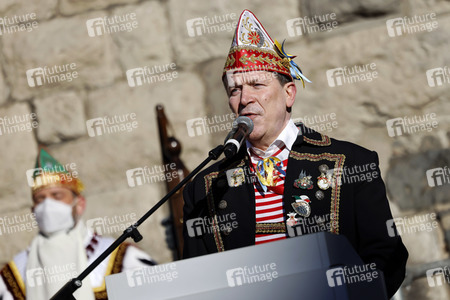 Friedensdemo am Rosenmontag in Köln