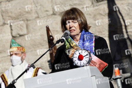 Friedensdemo am Rosenmontag in Köln