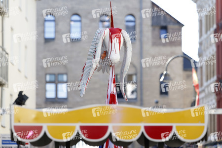 Friedensdemo am Rosenmontag in Köln