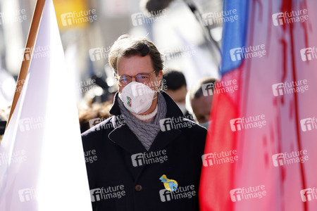 Friedensdemo am Rosenmontag in Köln