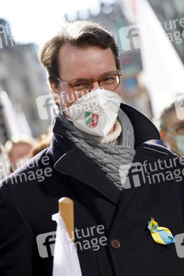 Friedensdemo am Rosenmontag in Köln