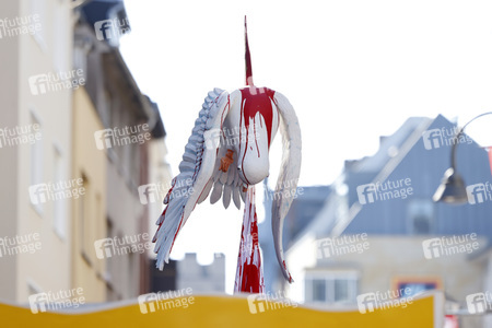 Friedensdemo am Rosenmontag in Köln
