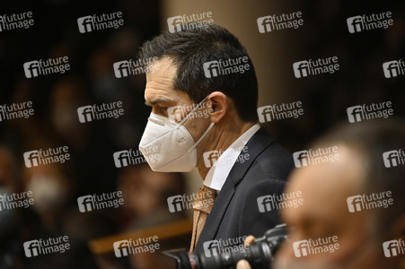 Debatte zur Aggression Russlands gegen die Ukraine im Europäischen Parlament in Brüssel