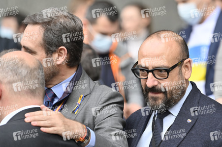 Ukraine Demonstration vor dem EU-Parlament in Brüssel