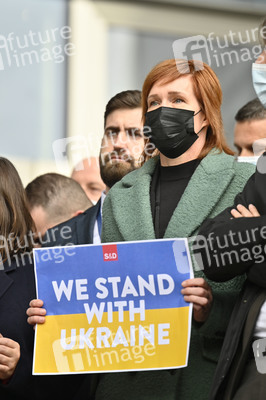 Ukraine Demonstration vor dem EU-Parlament in Brüssel