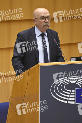 Debatte zur Aggression Russlands gegen die Ukraine im Europäischen Parlament in Brüssel