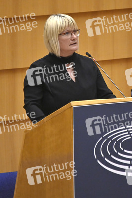 Debatte zur Aggression Russlands gegen die Ukraine im Europäischen Parlament in Brüssel