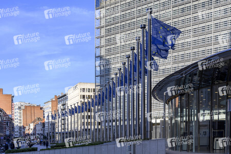 Das Berlaymont-Gebäude in Brüssel