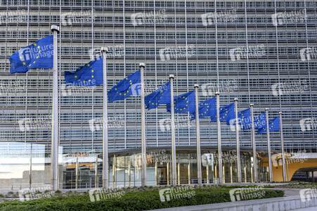 Das Berlaymont-Gebäude in Brüssel
