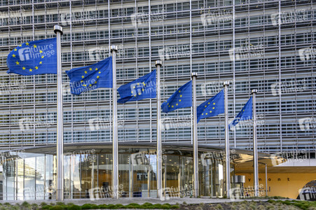Das Berlaymont-Gebäude in Brüssel