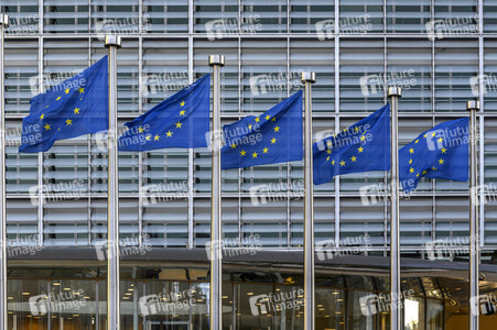 Das Berlaymont-Gebäude in Brüssel