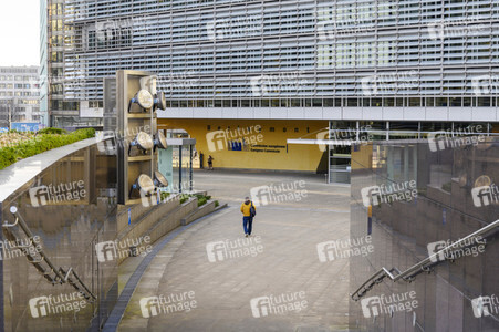 Das Berlaymont-Gebäude in Brüssel