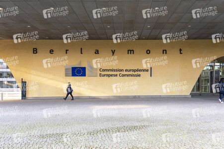 Das Berlaymont-Gebäude in Brüssel