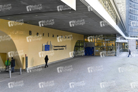Das Berlaymont-Gebäude in Brüssel