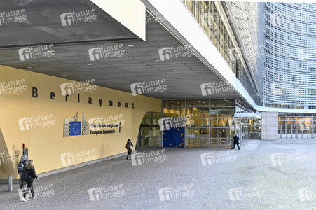 Das Berlaymont-Gebäude in Brüssel