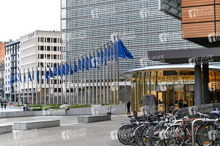 Das Berlaymont-Gebäude in Brüssel