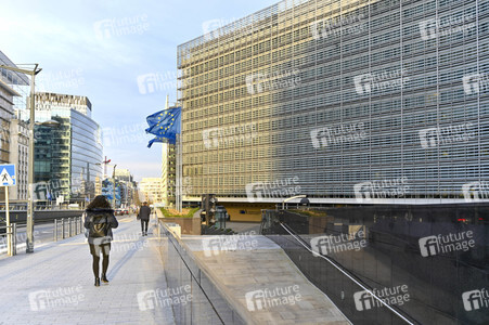 Das Berlaymont-Gebäude in Brüssel