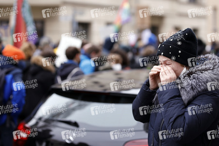 Fridays for Future Demo gegen den Krieg in der Ukraine in Berlin