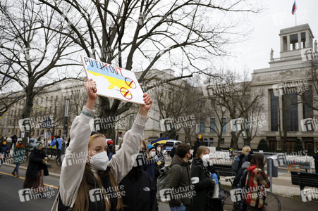 Fridays for Future Demo gegen den Krieg in der Ukraine in Berlin