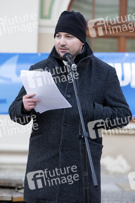 Friedenskundgebung statt Politischer Aschermittwoch der Partei Die Linke in Bautzen