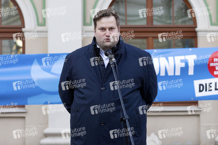 Friedenskundgebung statt Politischer Aschermittwoch der Partei Die Linke in Bautzen