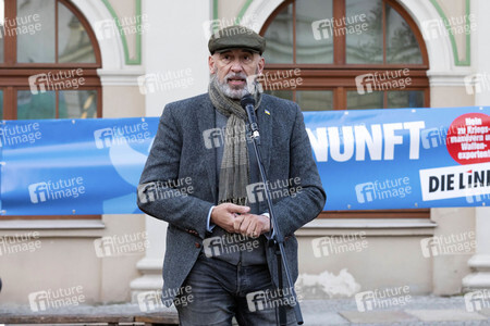Friedenskundgebung statt Politischer Aschermittwoch der Partei Die Linke in Bautzen