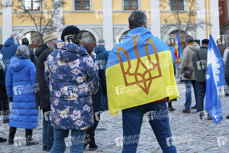 Friedenskundgebung statt Politischer Aschermittwoch der Partei Die Linke in Bautzen